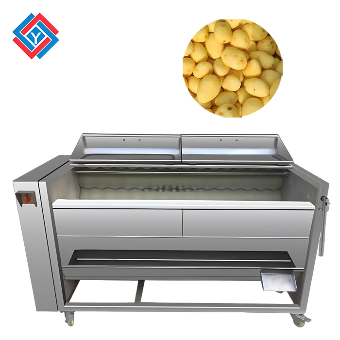 土豆清洗脫皮機JYTP-1800