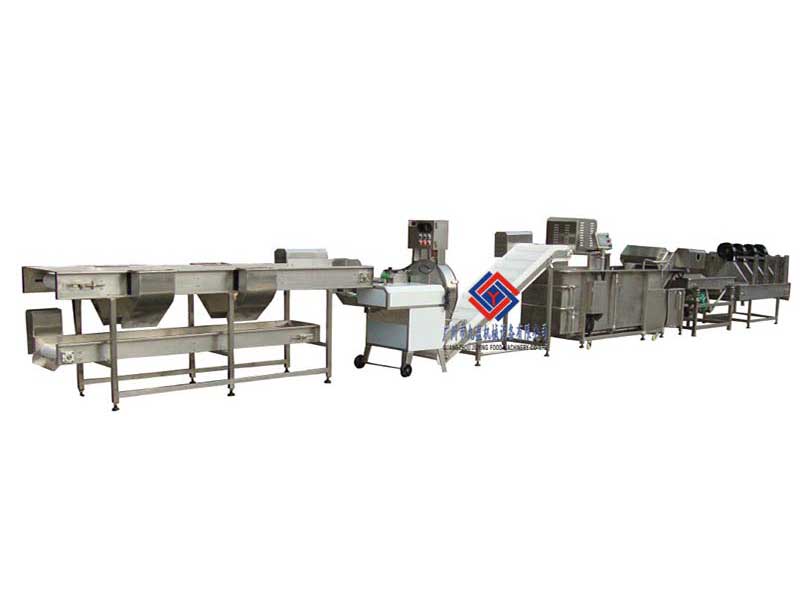 學生營（yíng）養餐淨菜加工流水線